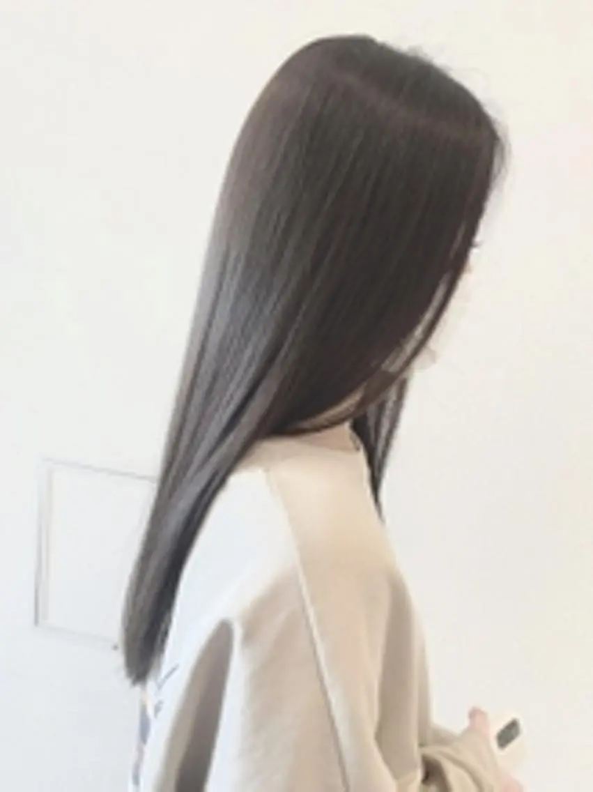カラー ロング アディクシーカラー グレージュ ARCH FREE予約のヘアスタイル
