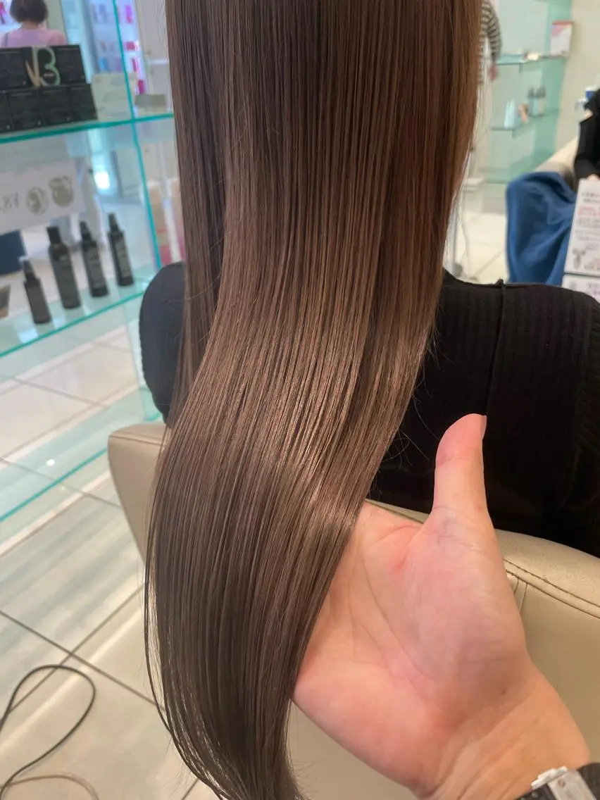 ロング カラー ヘアカラー トリートメント MODE K´s eau髪質改善特化のヘアスタイル