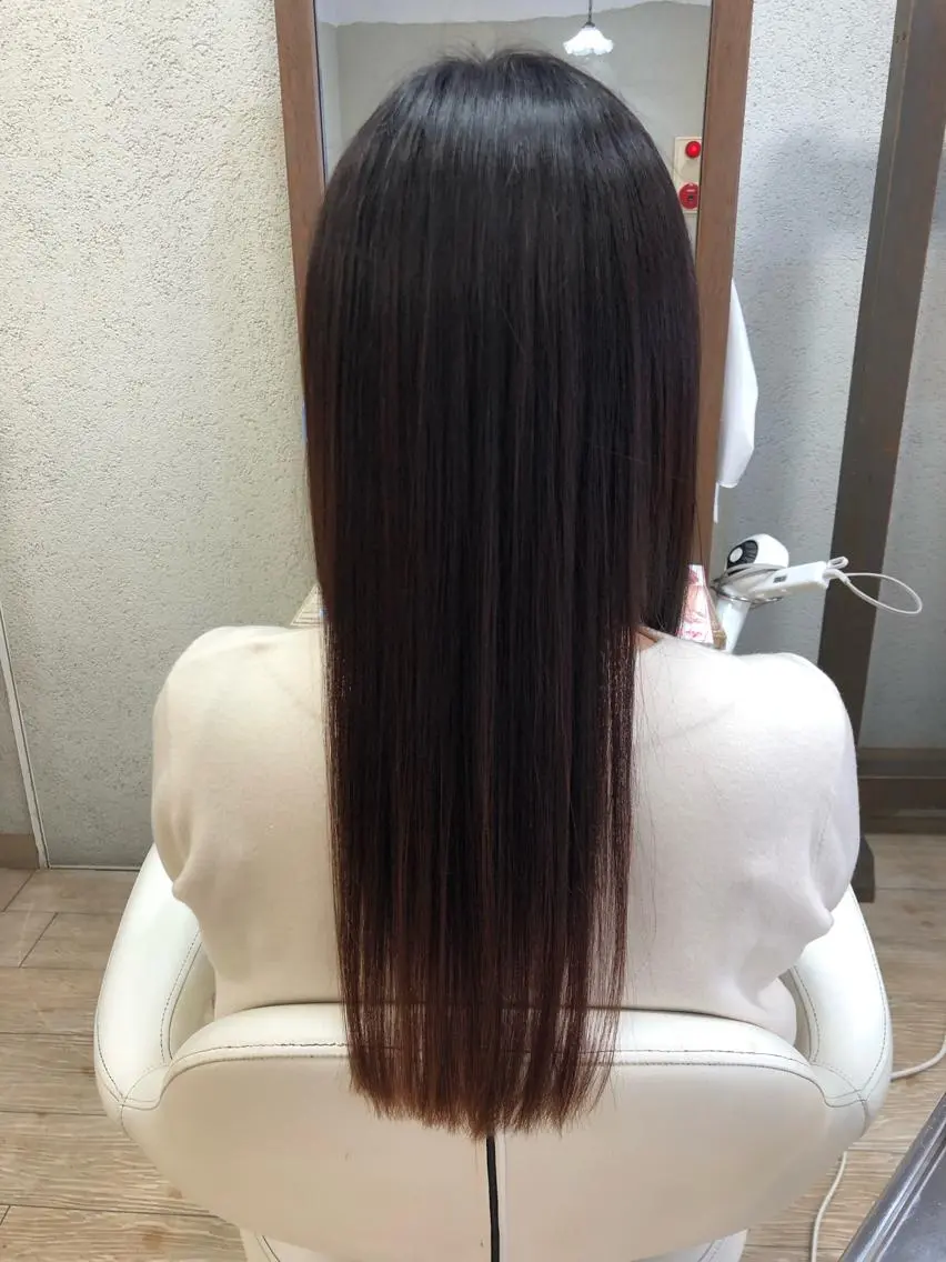 ロング 髪質改善 トリートメント カット トリートメント 阿部 美咲のヘアスタイル