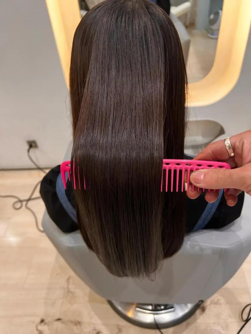 ミディアム カラー パーマ ヘアアレンジ メンズ キッズ ネイル マツエク・マツパ アイブロウ ヘアカラー 堀井 凌平のヘアスタイル
