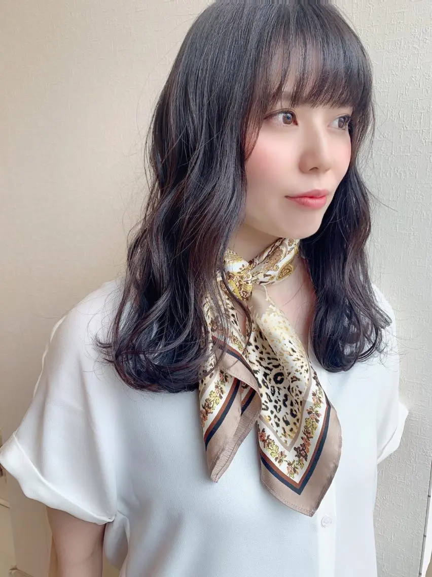 セミロング 今井 はるかのヘアスタイル