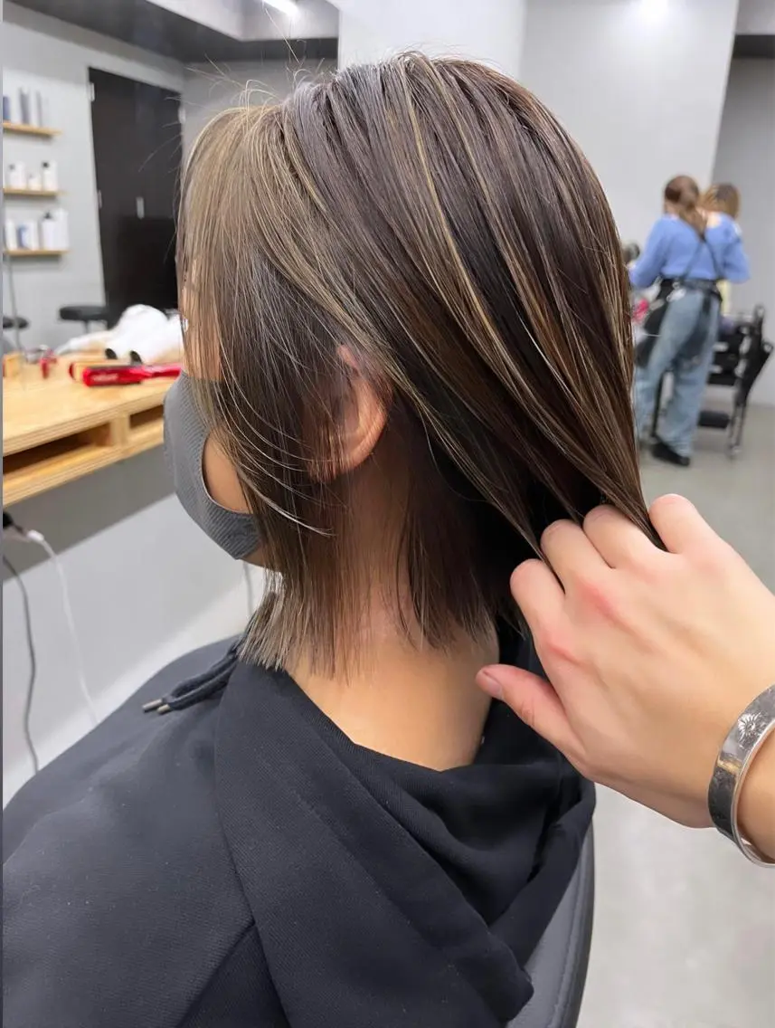 ショート カラー ハイライトカラー ハイライト メンズ支持率NO.1 マサキのヘアスタイル