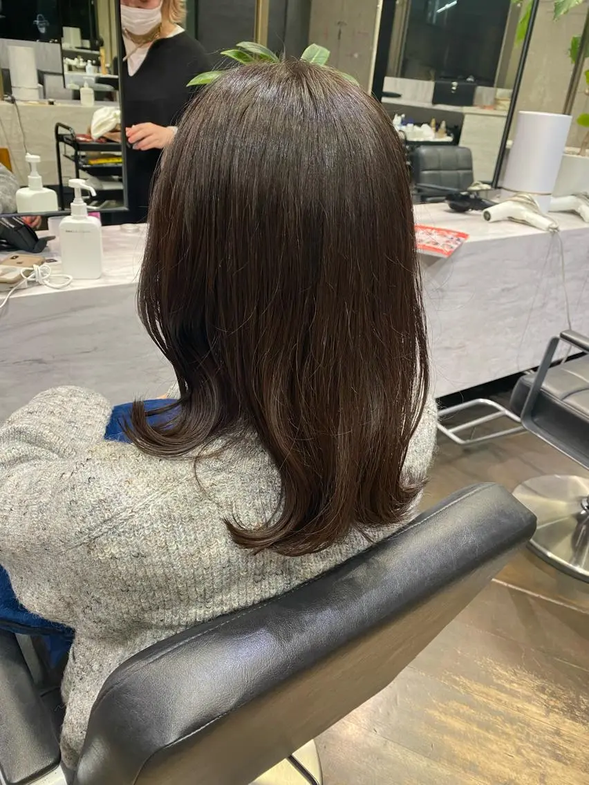 ミディアム カラー 木村【似合わせ ショート/ボブ】のヘアスタイル