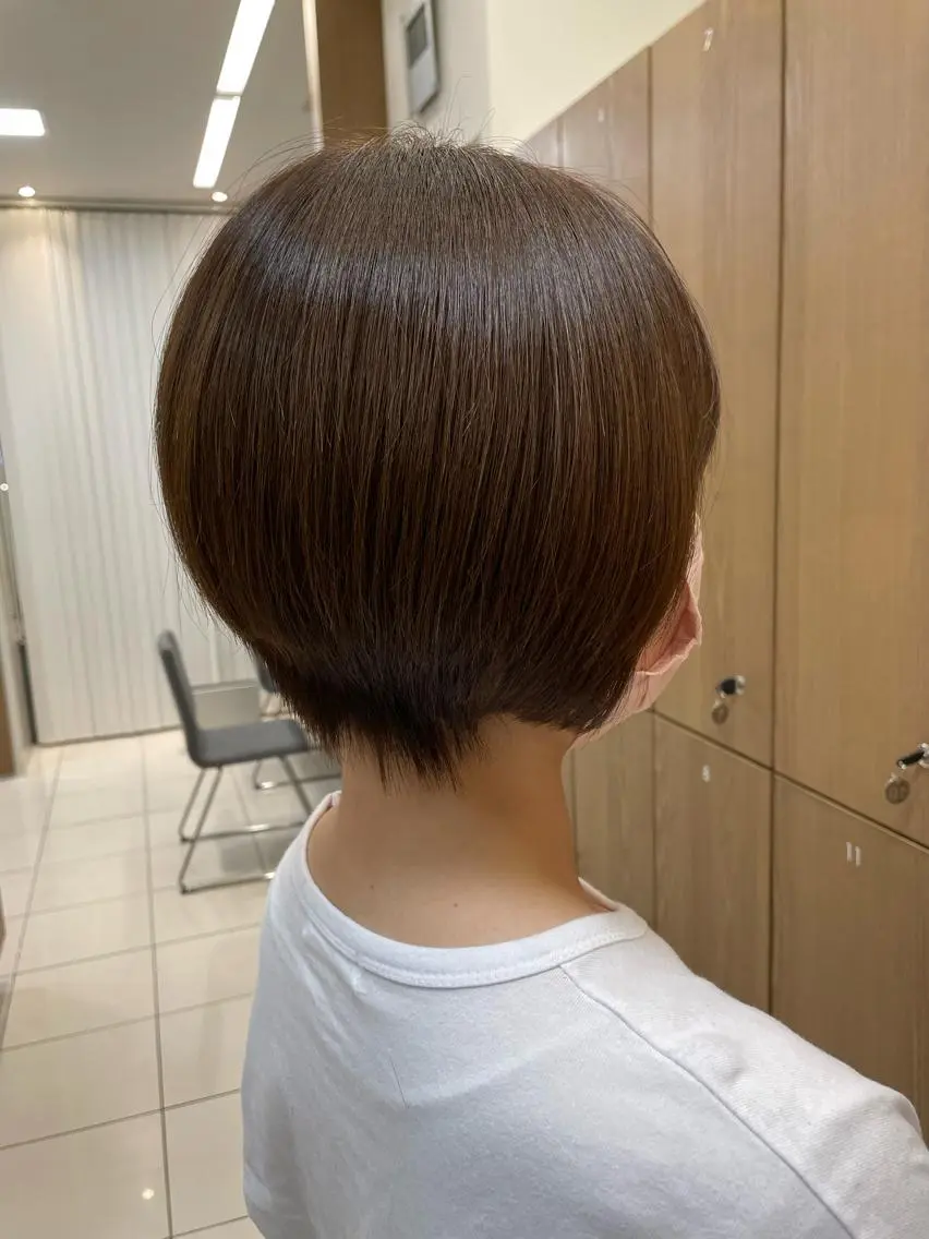 ショート 丸みショート ショートヘア 後藤 澪のヘアスタイル