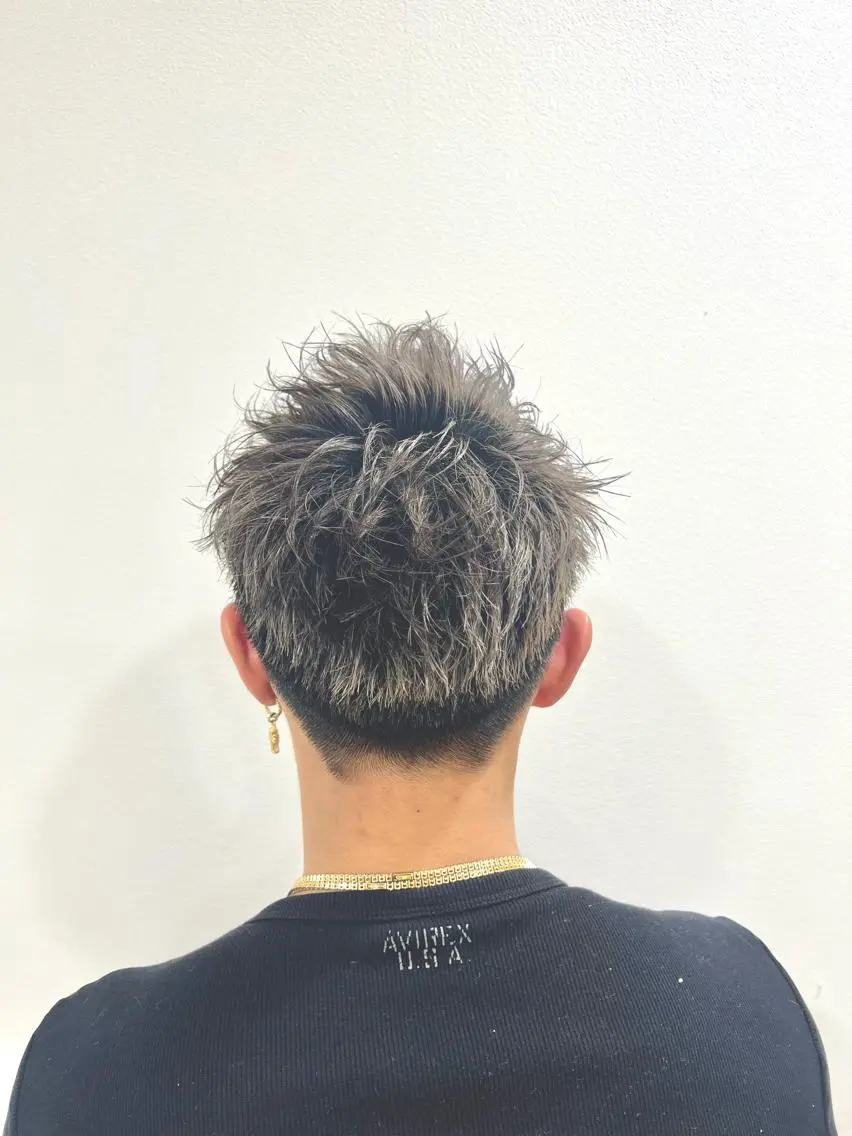 ショート メンズ 心斎橋メンズサロン リベルテグリットのヘアスタイル