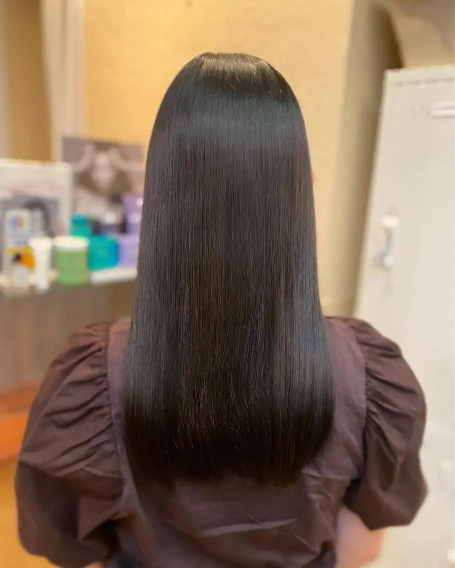 カラー アッシュ アッシュブラウン ブラウンカラー NUMBER 天王寺YUYAのヘアスタイル