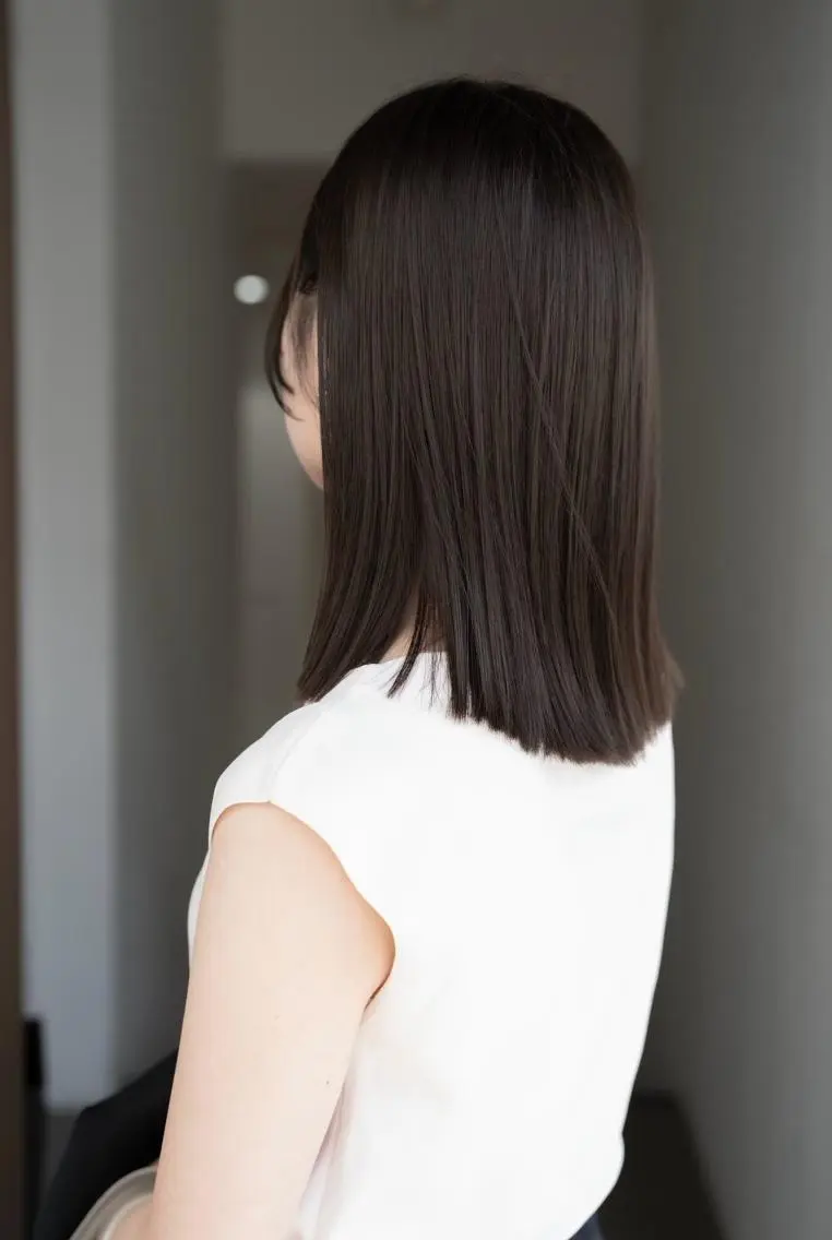 セミロング navile GINZAのヘアスタイル