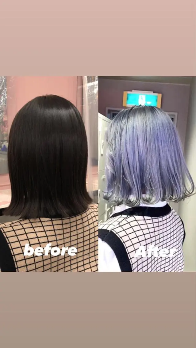 ミディアム カラー パーマ ヘアアレンジ メンズ キッズ ネイル マツエク・マツパ KANAMI 🌏のヘアスタイル