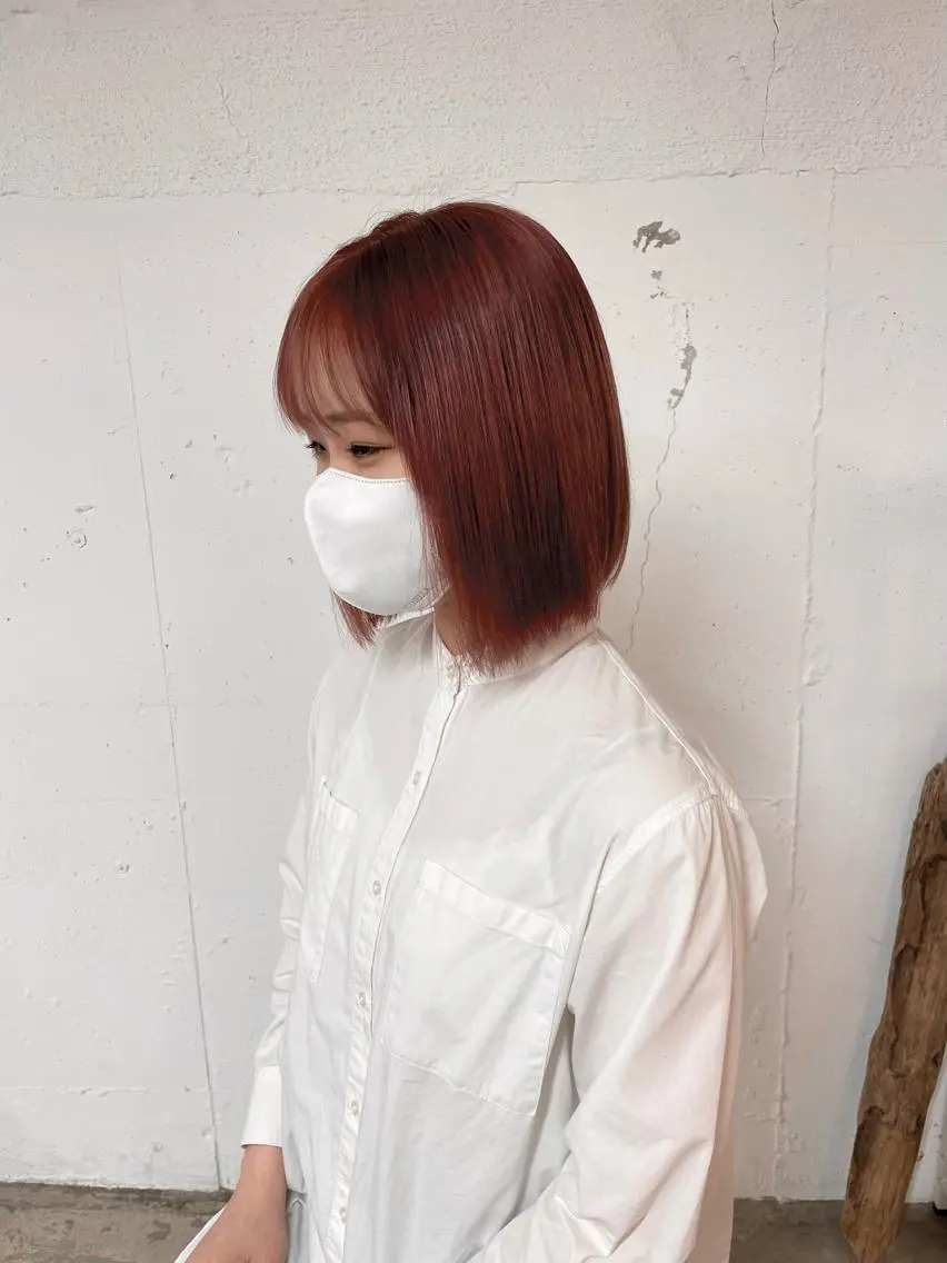 カラー ダブルカラー 廣元 早紀のヘアスタイル