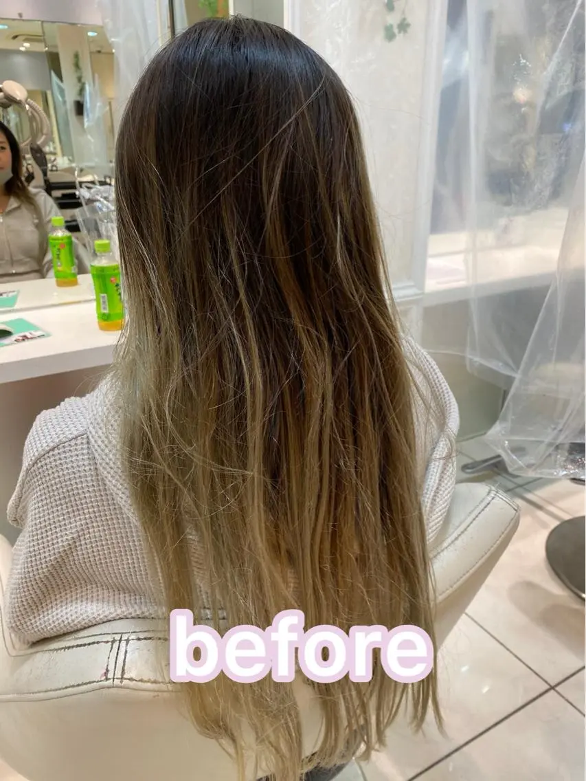 ロング カット 縮毛矯正 🌈髪質改善/縮毛矯 正特化🌈鈴木一寿のヘアスタイル