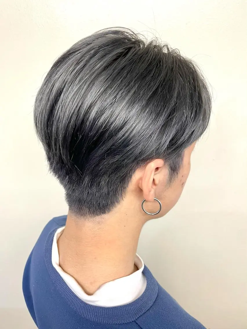 ショート メンズ 髪質改善×METEO 店長 貞松直也のヘアスタイル