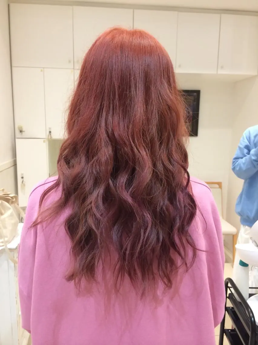 ロング カラー パーマ はだゆうき @hadadan08のヘアスタイル