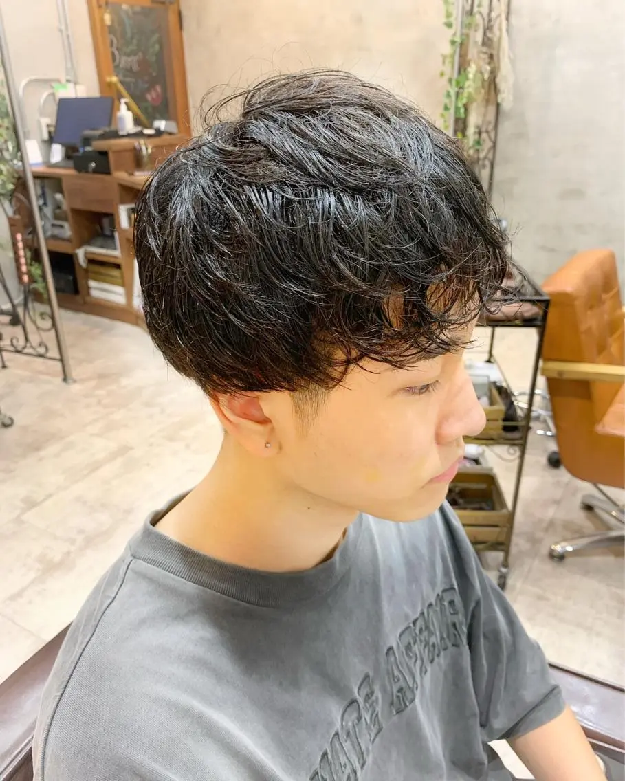 メンズ カット スパのヘアスタイル