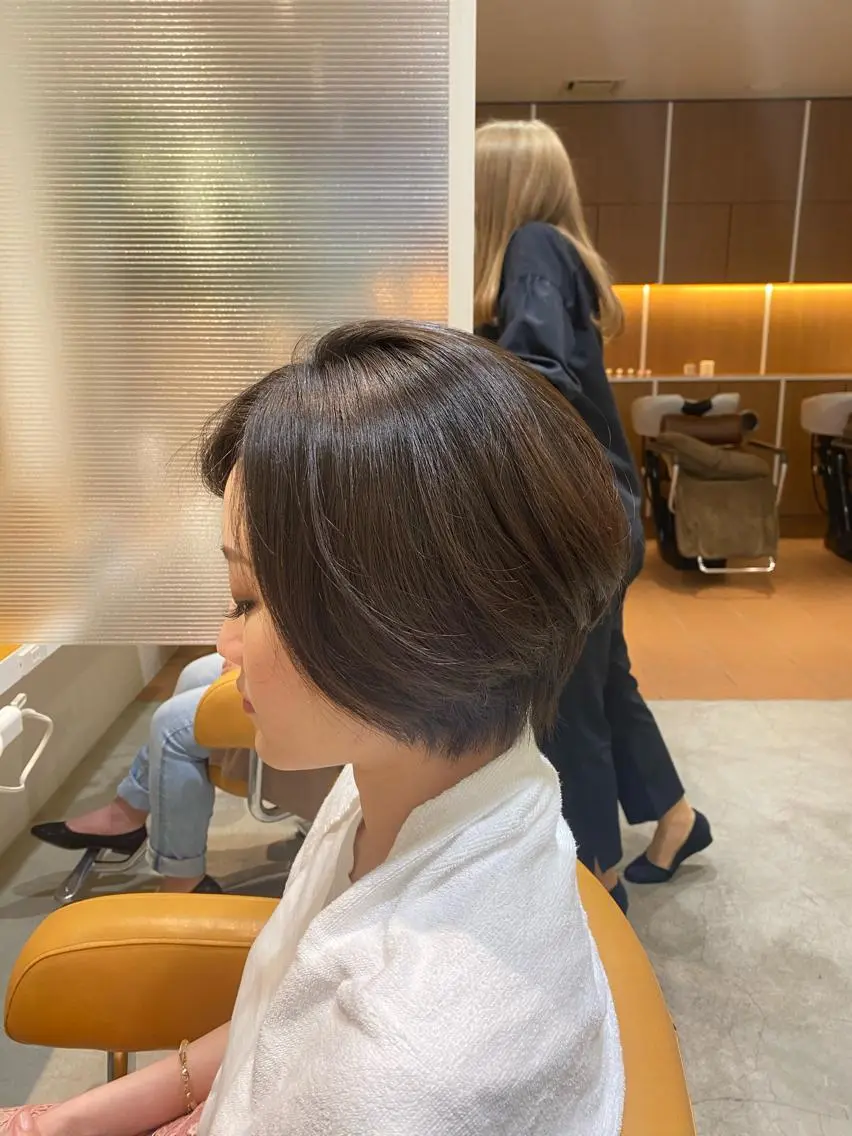 ショート ヤマダ タカトのヘアスタイル