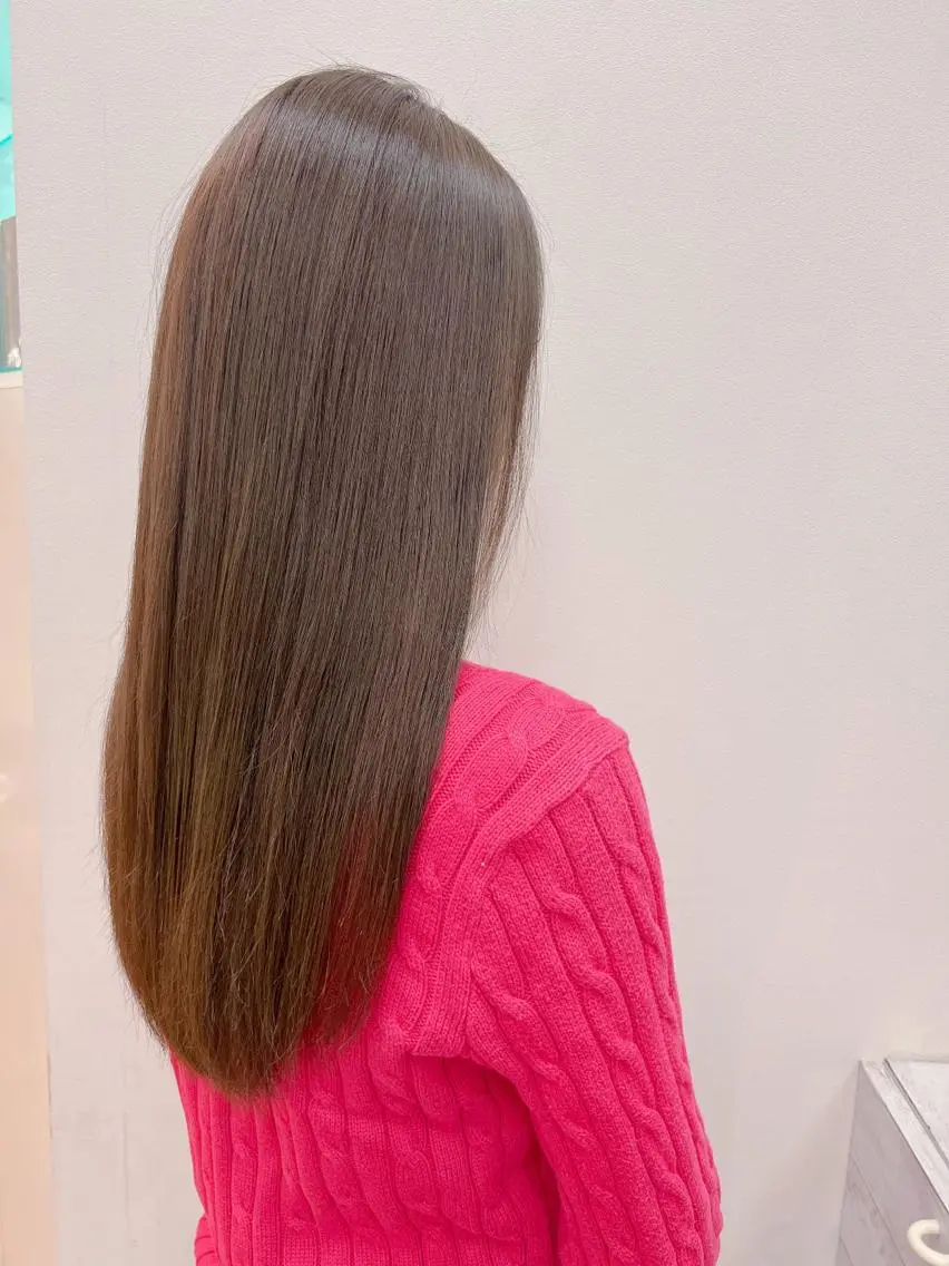 セミロング カラー オリーブカラー 大人メンズパーマ /石川瑠青のヘアスタイル