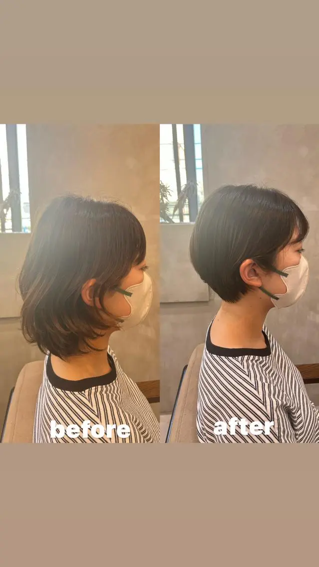 ショート カラー ショートヘア RIYA❤︎ Aujuaソムリエのヘアスタイル