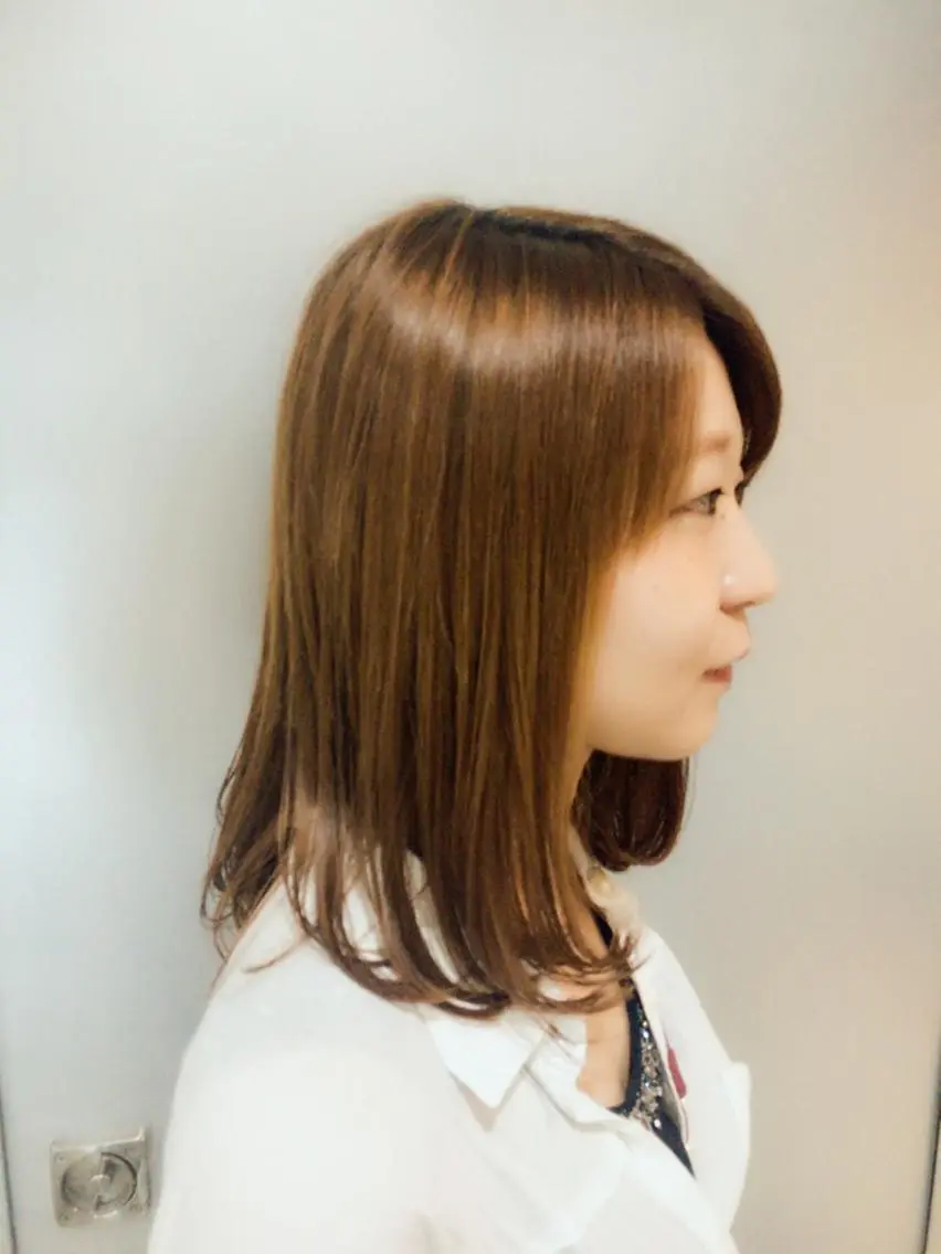 ミディアム ZAZA ASAMIのヘアスタイル
