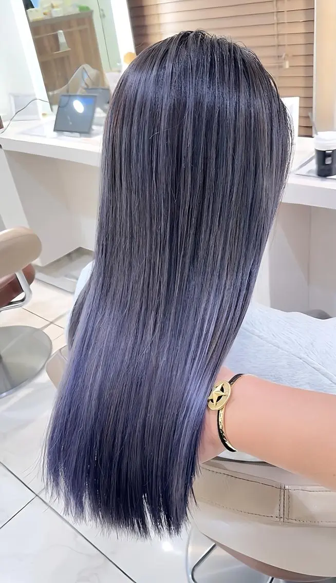 ロング カラー ブリーチ 髪質改善 ヘアカラー トリートメント 菅野翔汰/髪質改善 カラー/ブリーチのヘアスタイル