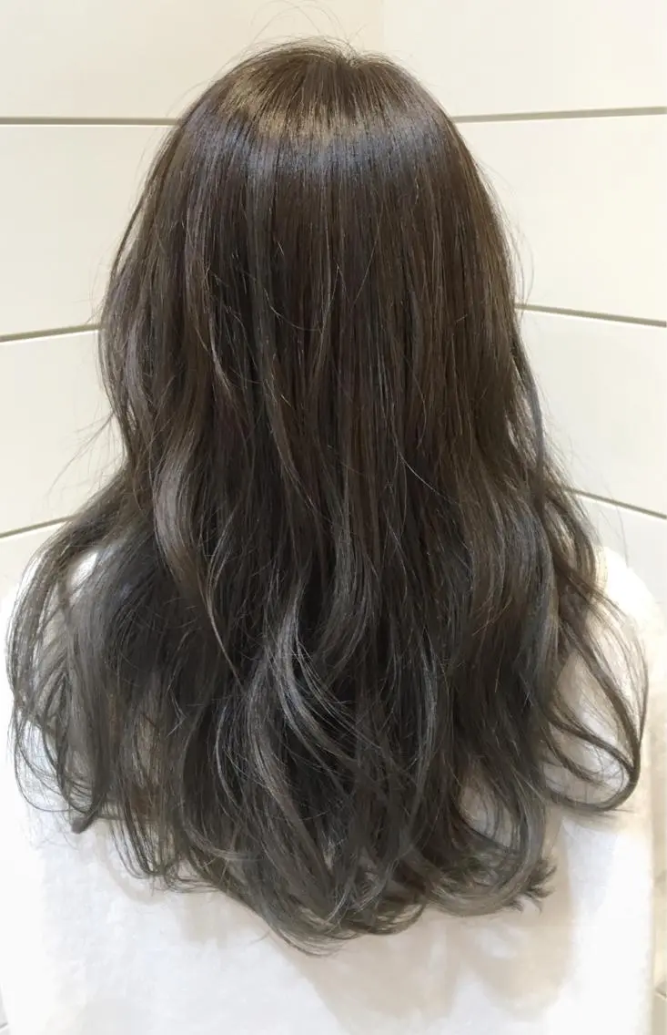 ロング カラー アッシュ グラデーションカラー 🍊新宿南口🍊 ERINAのヘアスタイル