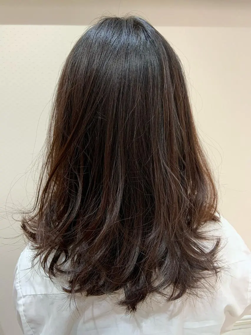 セミロング レイヤーカット ⭐️💛骨格を診断 髪質改善◎RIKIのヘアスタイル