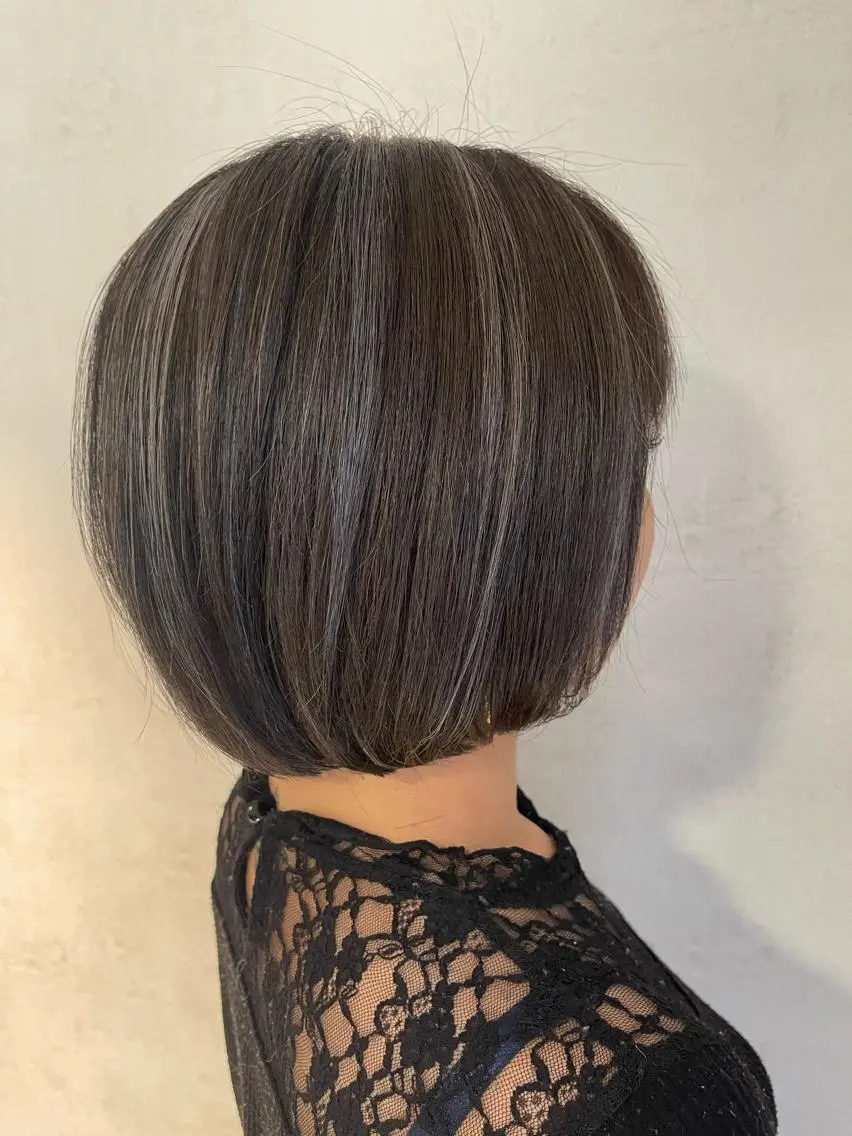 ショート 市村 正義のヘアスタイル