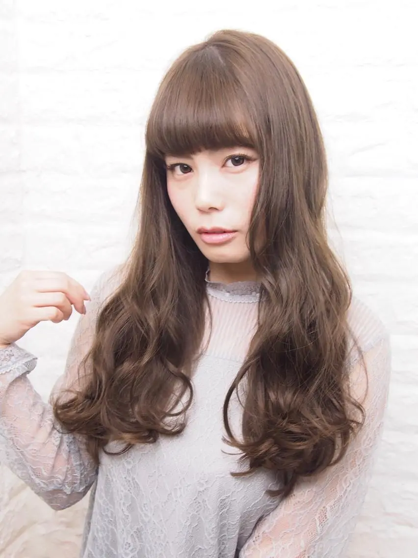 ロング カラー 個室で似合わせ好印象 🧡外山弥千代のヘアスタイル