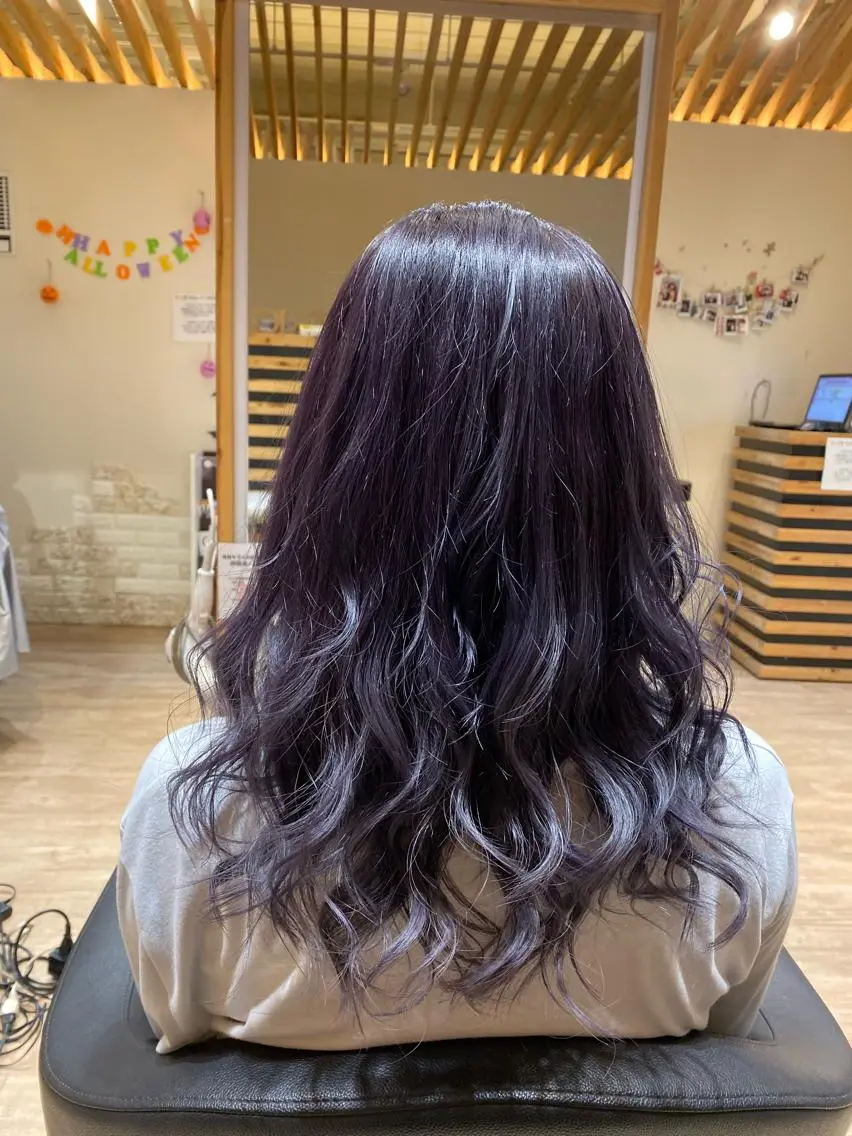 ロング カラー 関口 友行のヘアスタイル