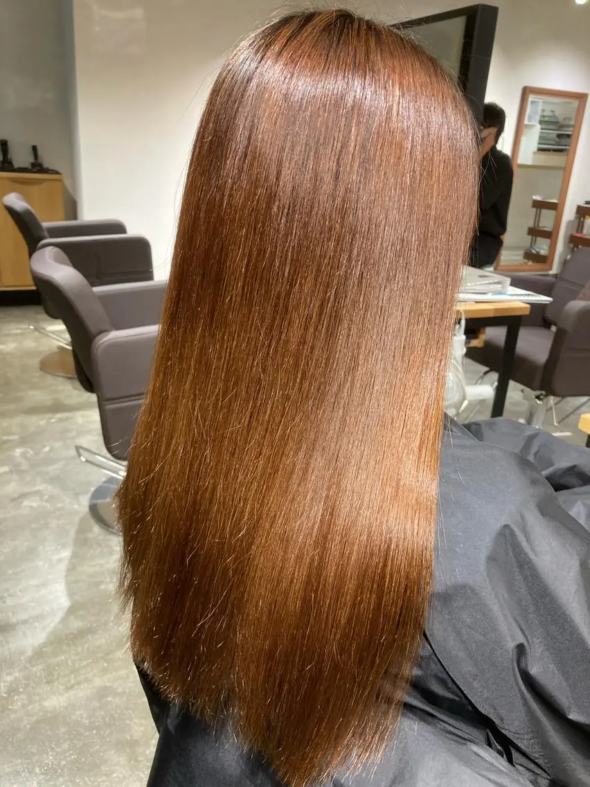ロング 酸性ストレート 瓦井 慧のヘアスタイル