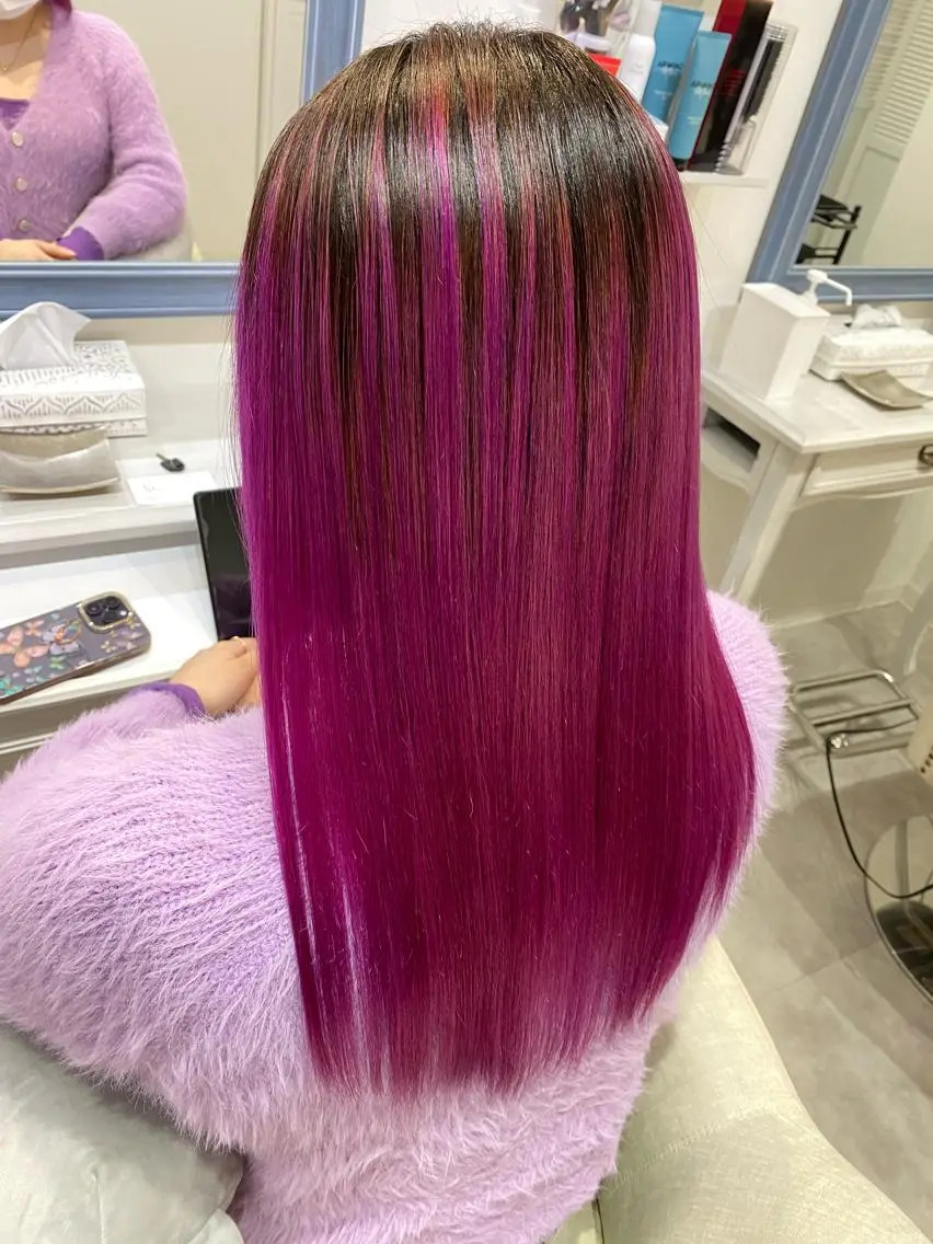 セミロング カット 縮毛矯正 トリートメント 【乾かすだけで革命】 早矢仕正志のヘアスタイル