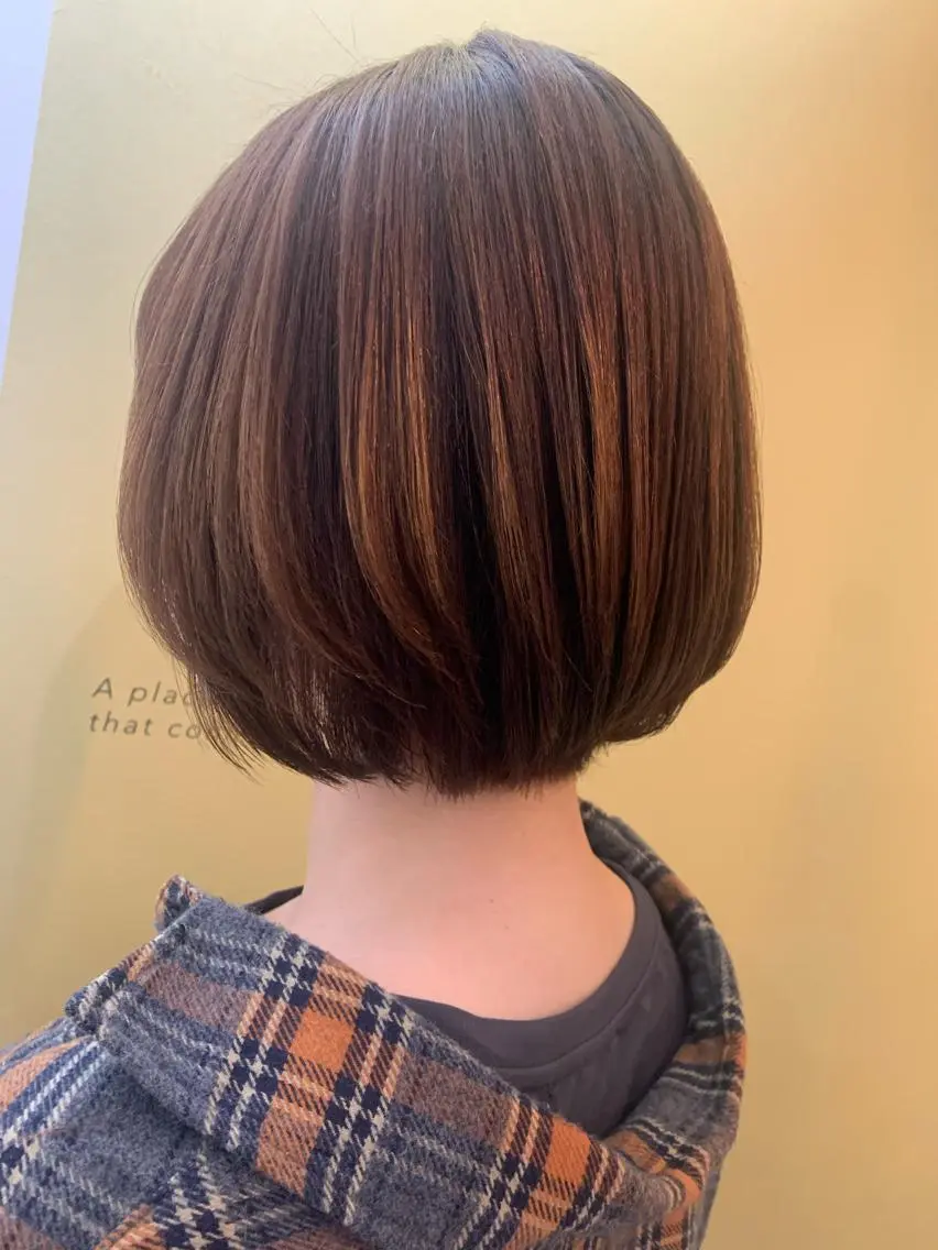ショート ショートボブ ボブ ショートヘア hubhair レイヤー/透明感のヘアスタイル
