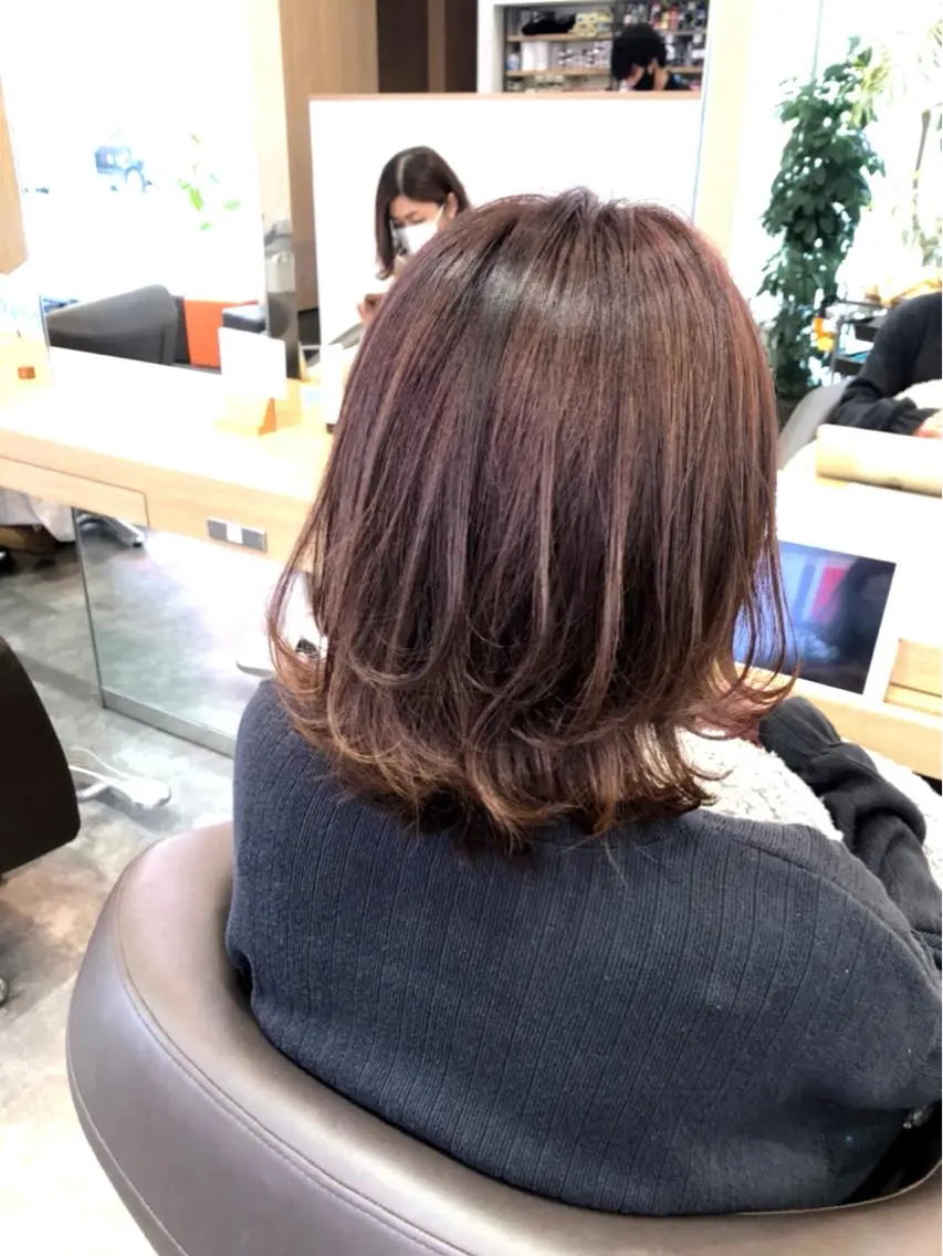 カラー 似合わせカットカラー 望月一生のヘアスタイル