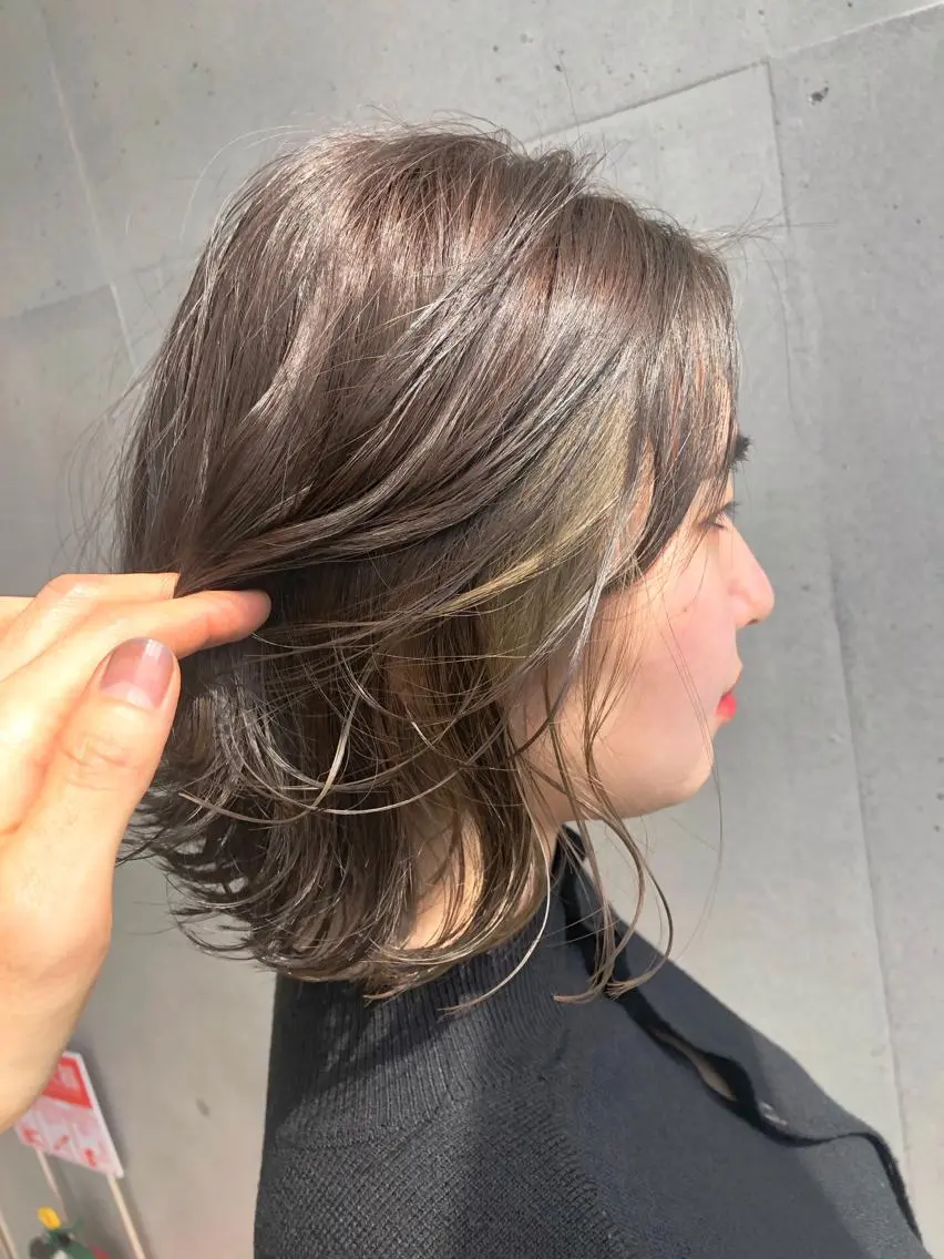 ショート カラー ☕️ベージュカラー 内藤光哉☕️のヘアスタイル