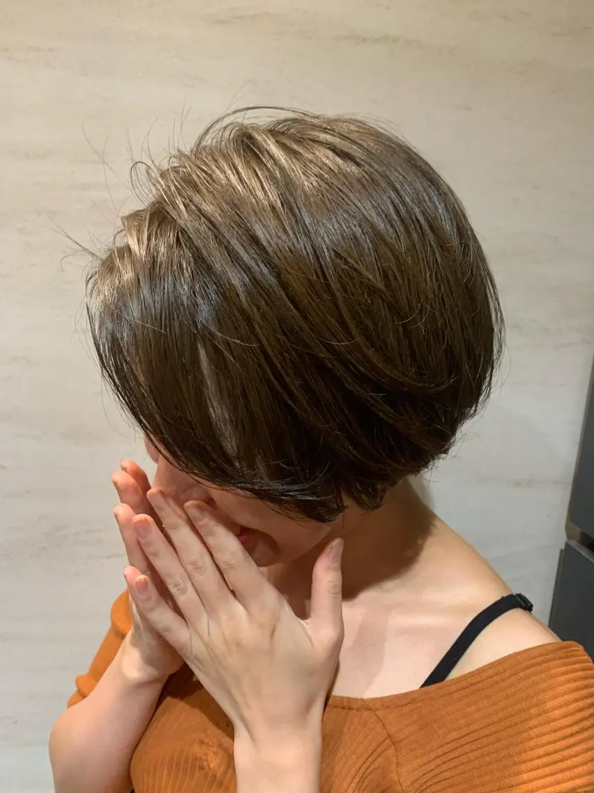 ショート 土佐 優奈のヘアスタイル