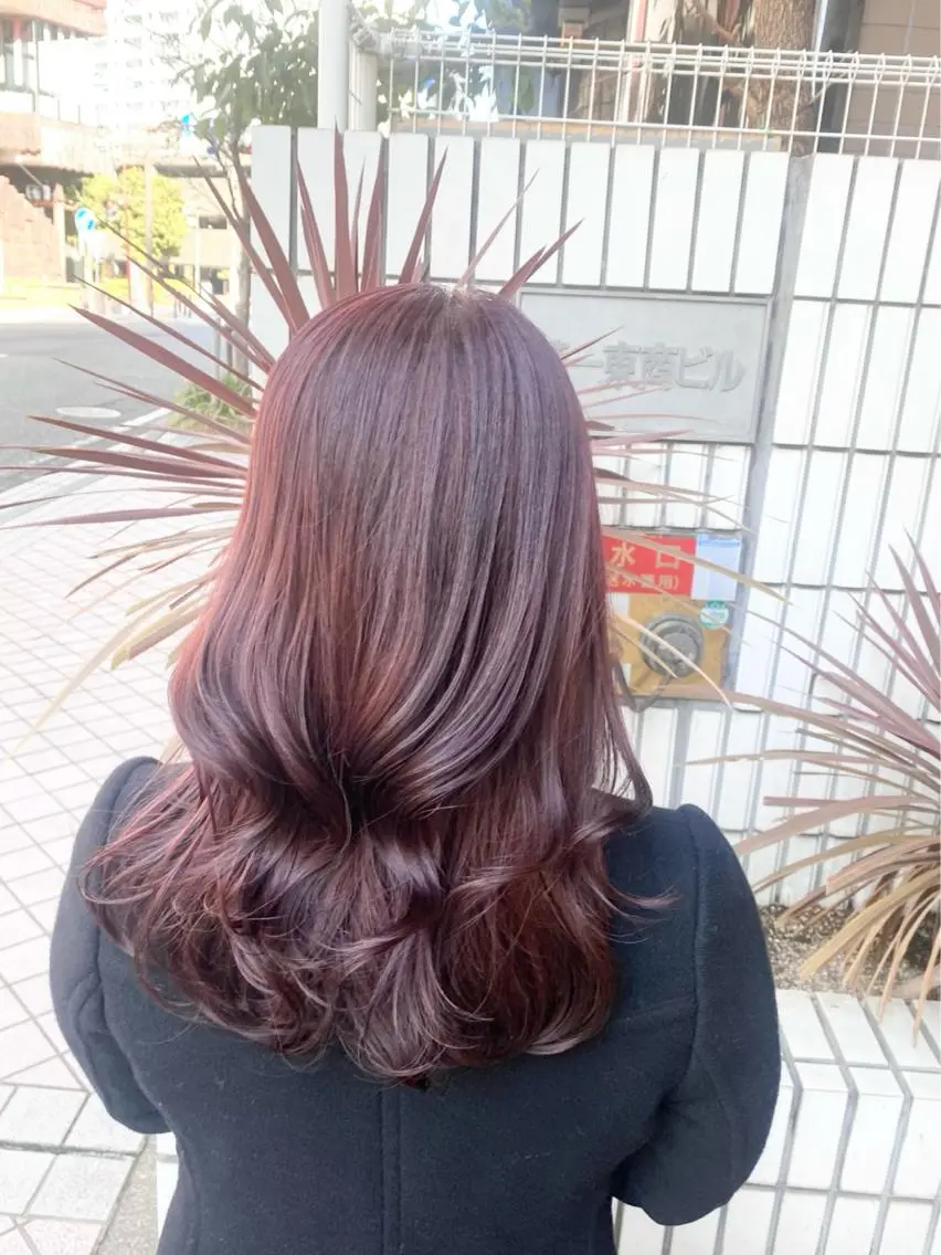 ロング カラー ブリーチ ブリーチなしカラー 6月NEWopen/ MINAMI🩶のヘアスタイル