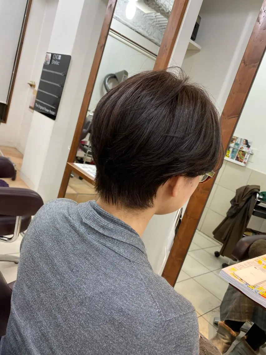 ショート ハンサムショート ショートヘア ベリショディレクター 小野 健太郎のヘアスタイル