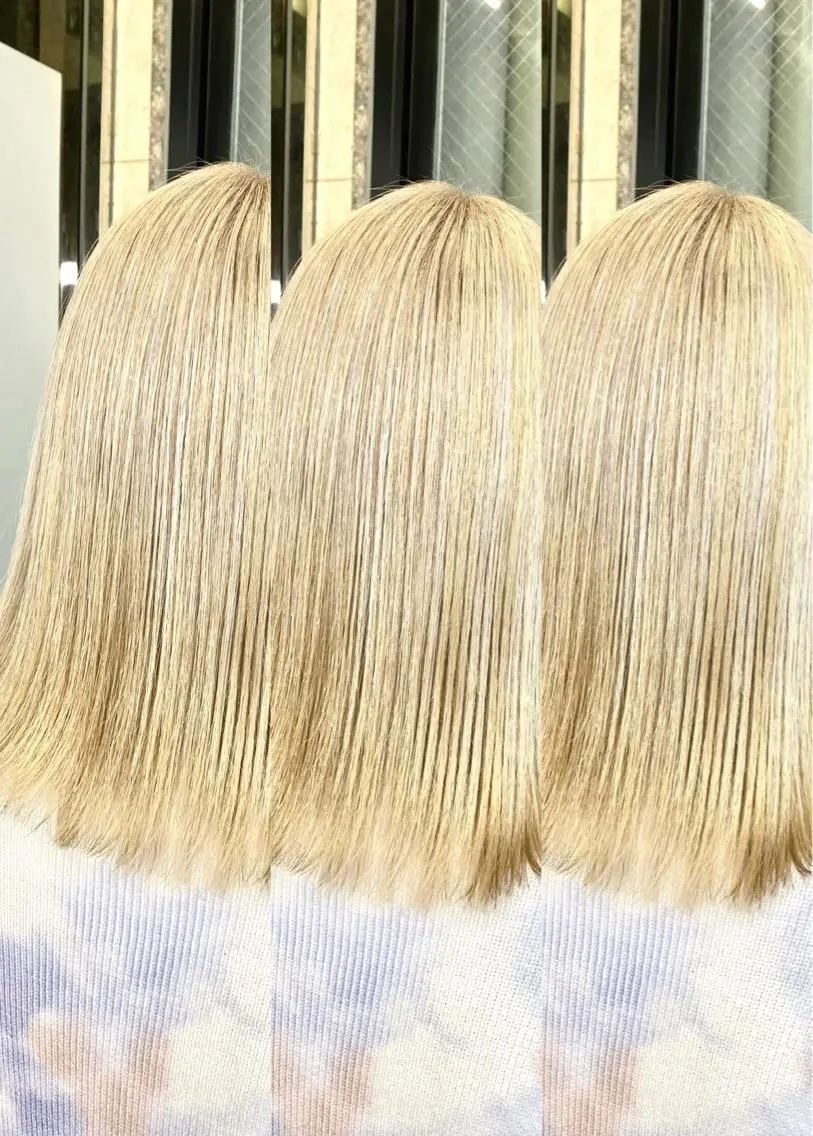 ミディアム カラー カット ヘアカラー ✴︎赤み除去カラー daichi✴︎のヘアスタイル