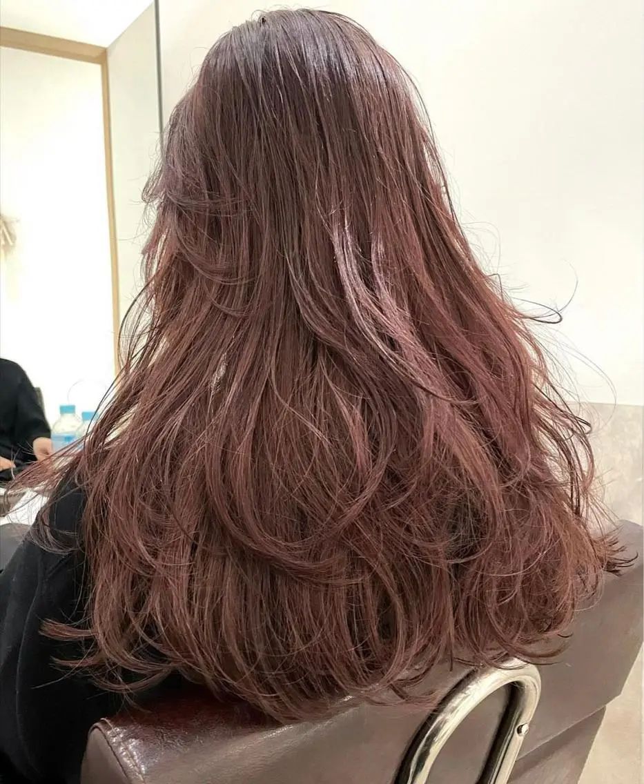 ロング カラー 🫧ハイトーン✨格安 より質💐マンツーマのヘアスタイル