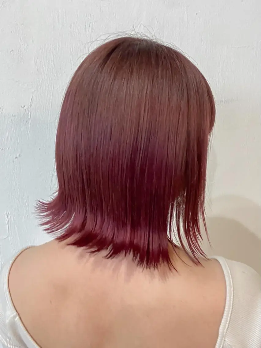 ミディアム 今原 朱理のヘアスタイル
