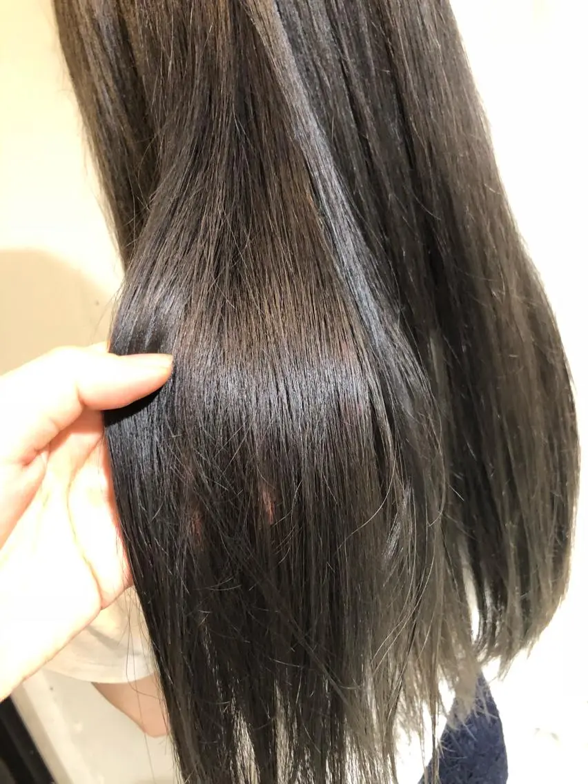 ロング カラー ヘアアレンジ メンズ キッズ ネイル マツエク・マツパ 透明感カラー🤎 ゆりのヘアスタイル