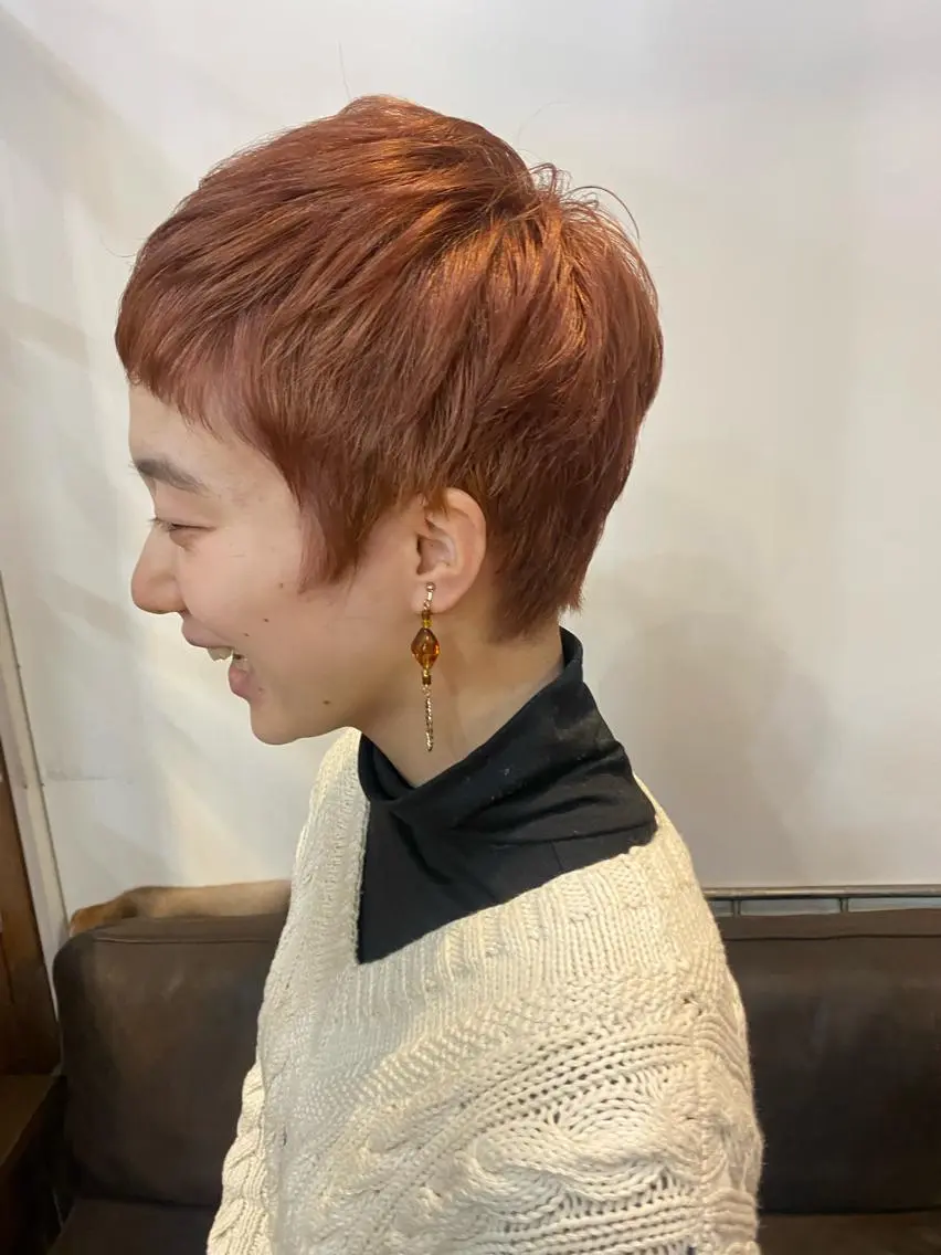 ショート ベリーショート ショートヘア マンツーマン 美容師💚コウブチのヘアスタイル