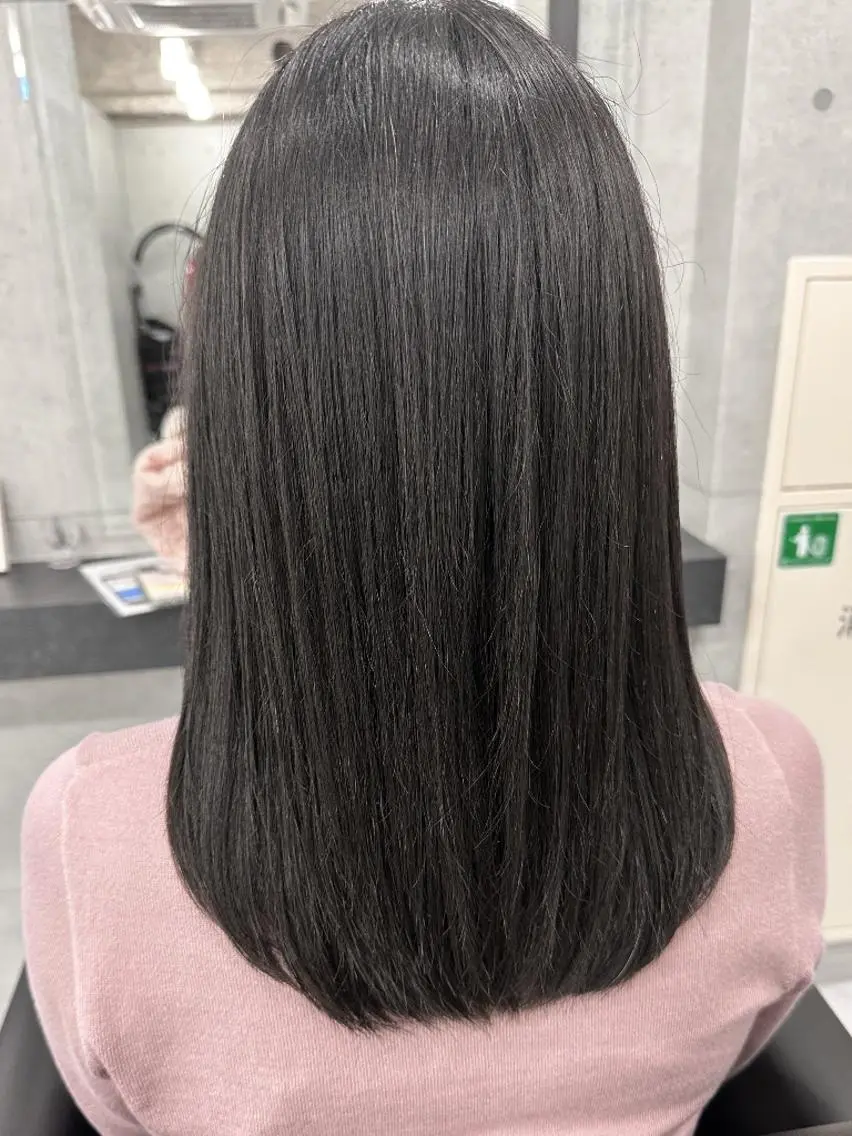 セミロング パーマ 縮毛矯正 トリートメント ❇️安達 優心❇️ レイヤー/艶髪特化のヘアスタイル