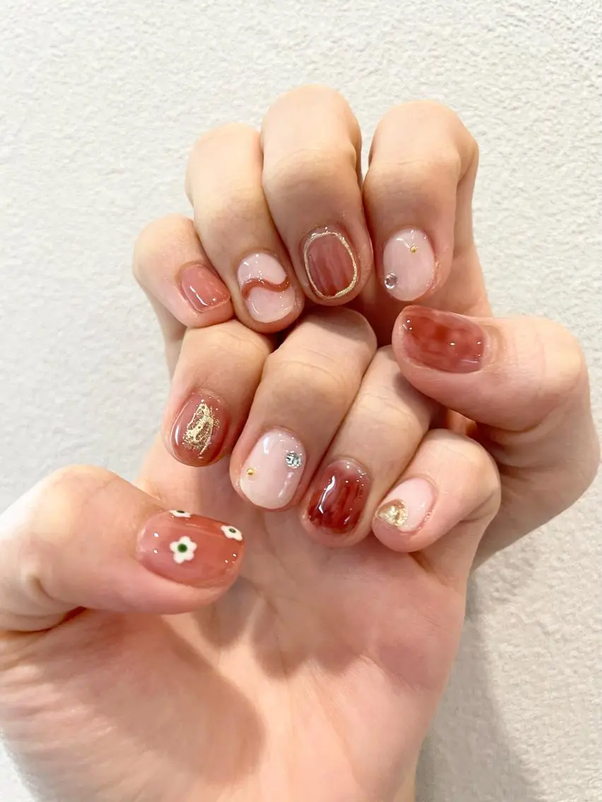 ネイル 久田 亜莉寿のネイルデザイン
