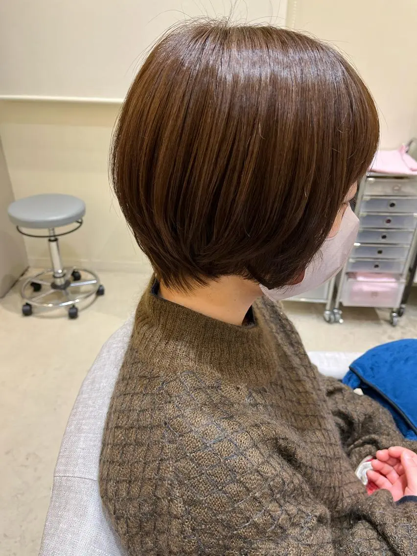 ショート ショートヘア 後藤 由希のヘアスタイル