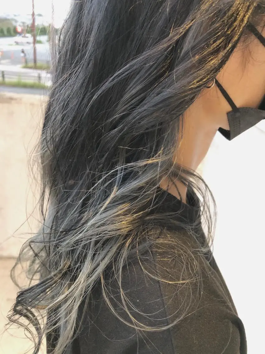 ロング カラー NAKAGAWA YUICHIのヘアスタイル