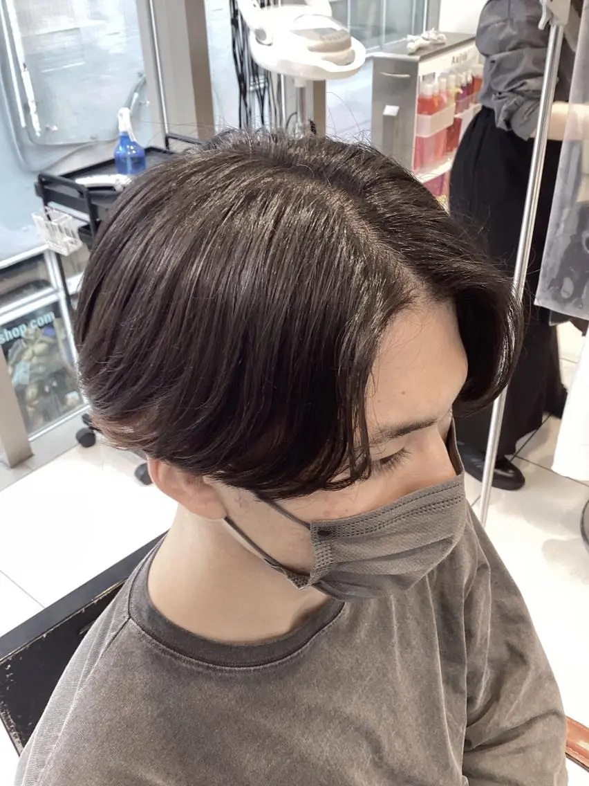 パーマ メンズ メンズ韓国風 メンズパーマ メンズ縮毛矯正 ♠️店長下平隼人のヘアスタイル
