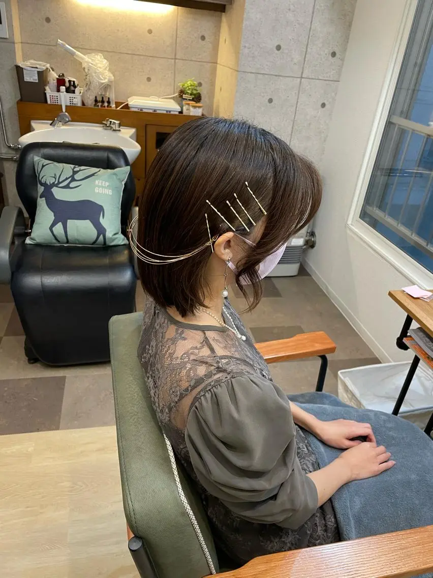 ヘアアレンジ HempBeauty 浅野アサミのヘアスタイル