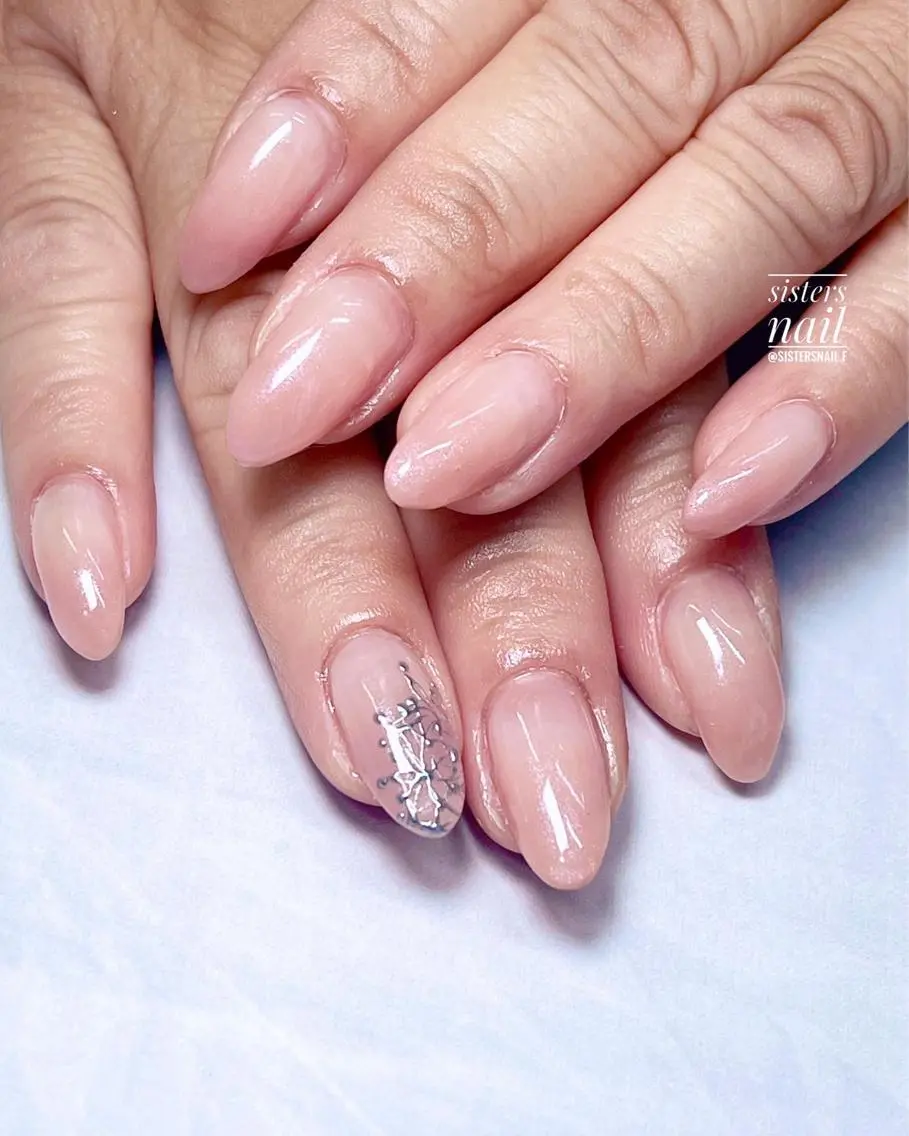 ネイル アートネイル ジェルネイル グラデーション キラキラネイル オフィスネイル sisters nail.fのネイルデザイン