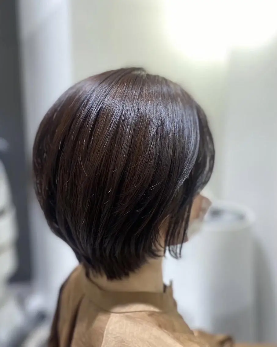 ショート カット トリートメント ヘッドスパ 似合わせカット 銀座/アライ カズヤのヘアスタイル