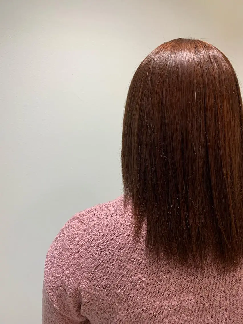 ミディアム カラー ブラウンカラー ナチュラルブラウン stylist Yukieのヘアスタイル