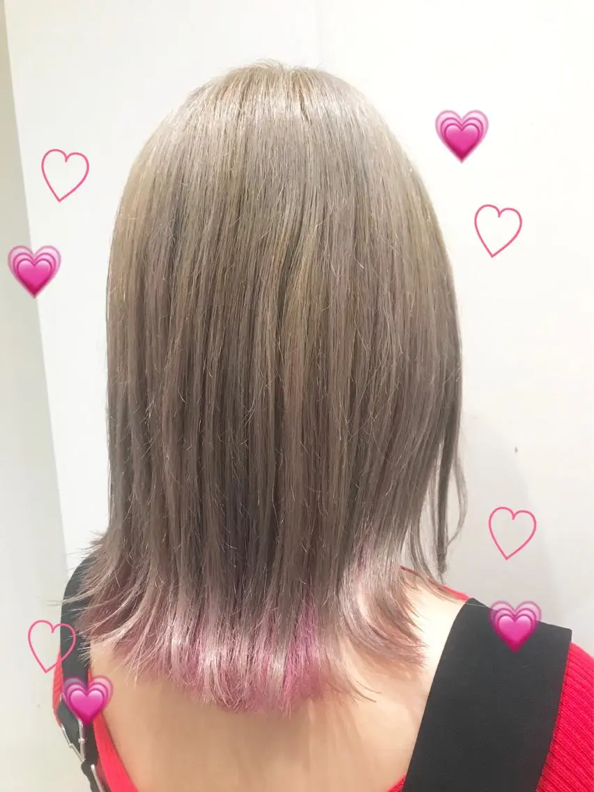 ミディアム カラー 新宿駅近♡個室 ♡関口三都季🌜のヘアスタイル